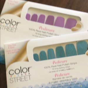 Set of 2 pedis ColorStreet